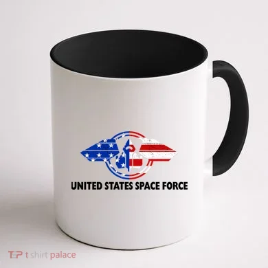 United States Space Force Coffee Mug back