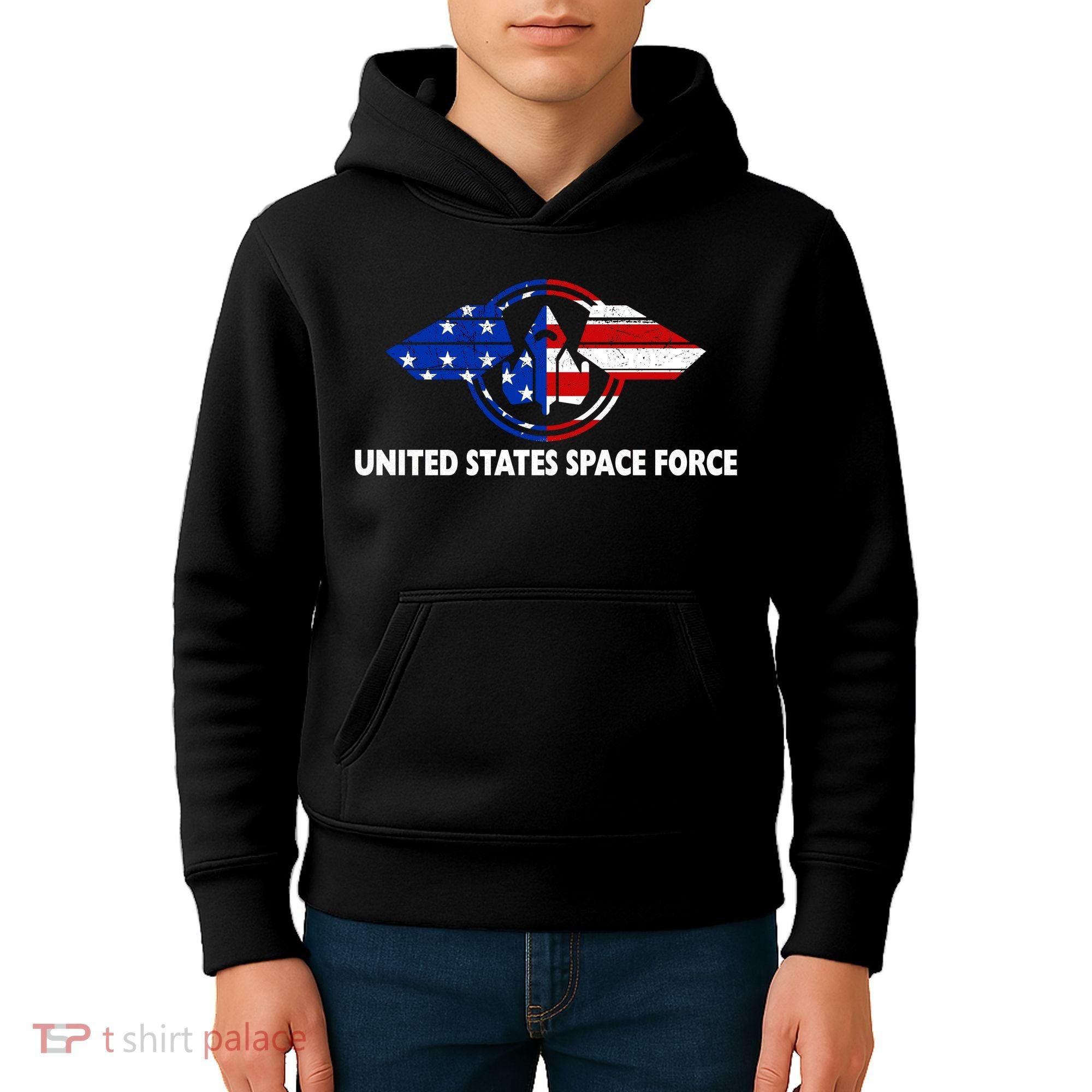 United States Space Force Kids Hoodie
