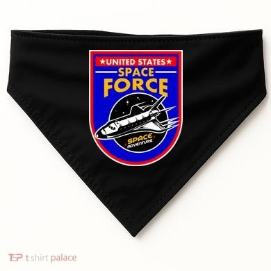 United States Space Force Adventure USSF USA-Made Doggie Bandana