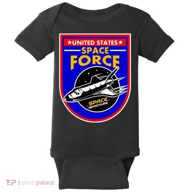 United States Space Force Adventure USSF Baby Bodysuit