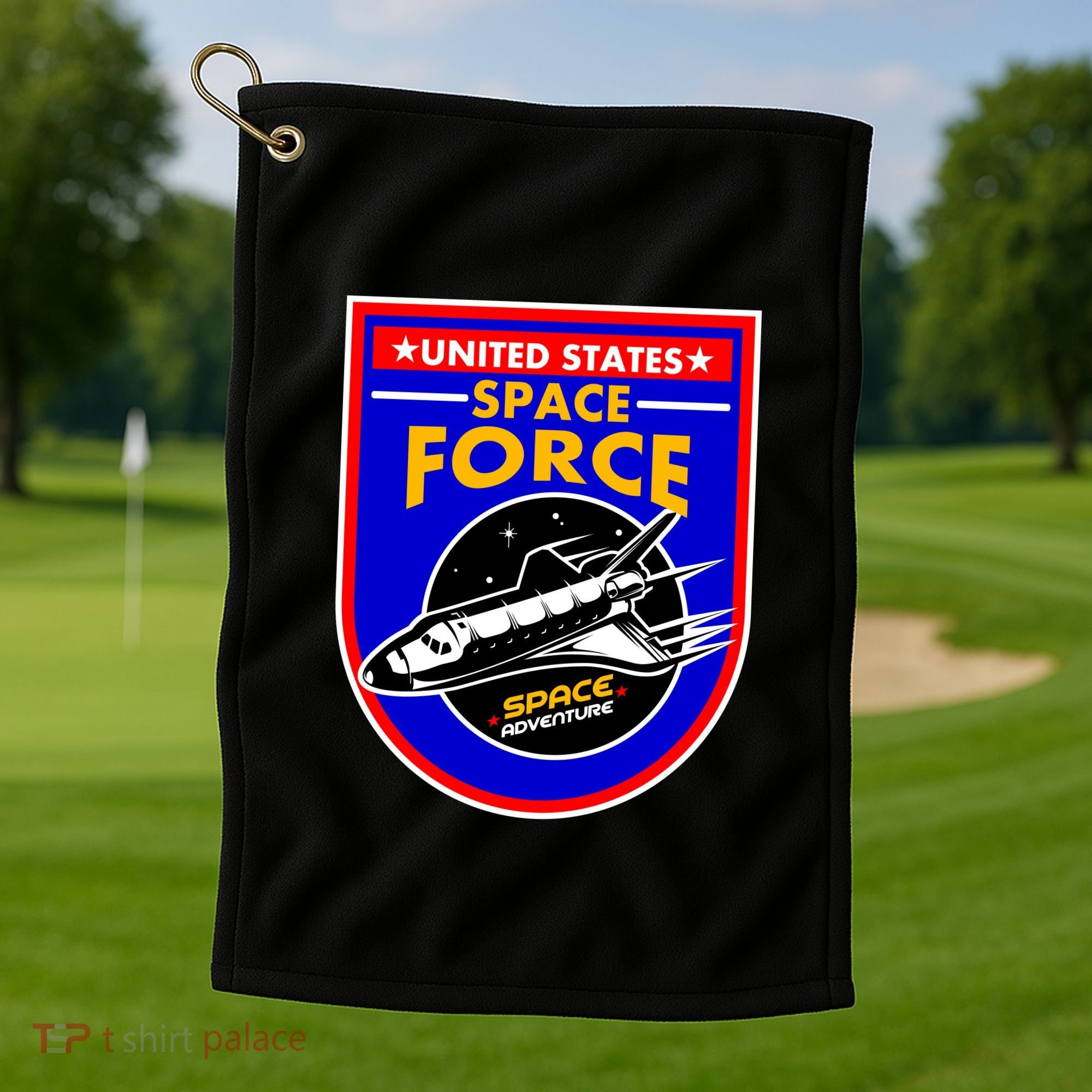 United States Space Force Adventure USSF Golf Towel