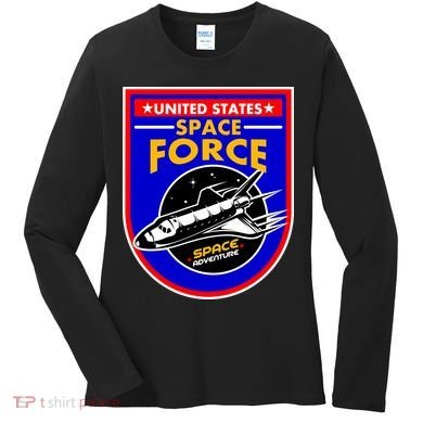 United States Space Force Adventure USSF Women's Long Sleeve Shirt