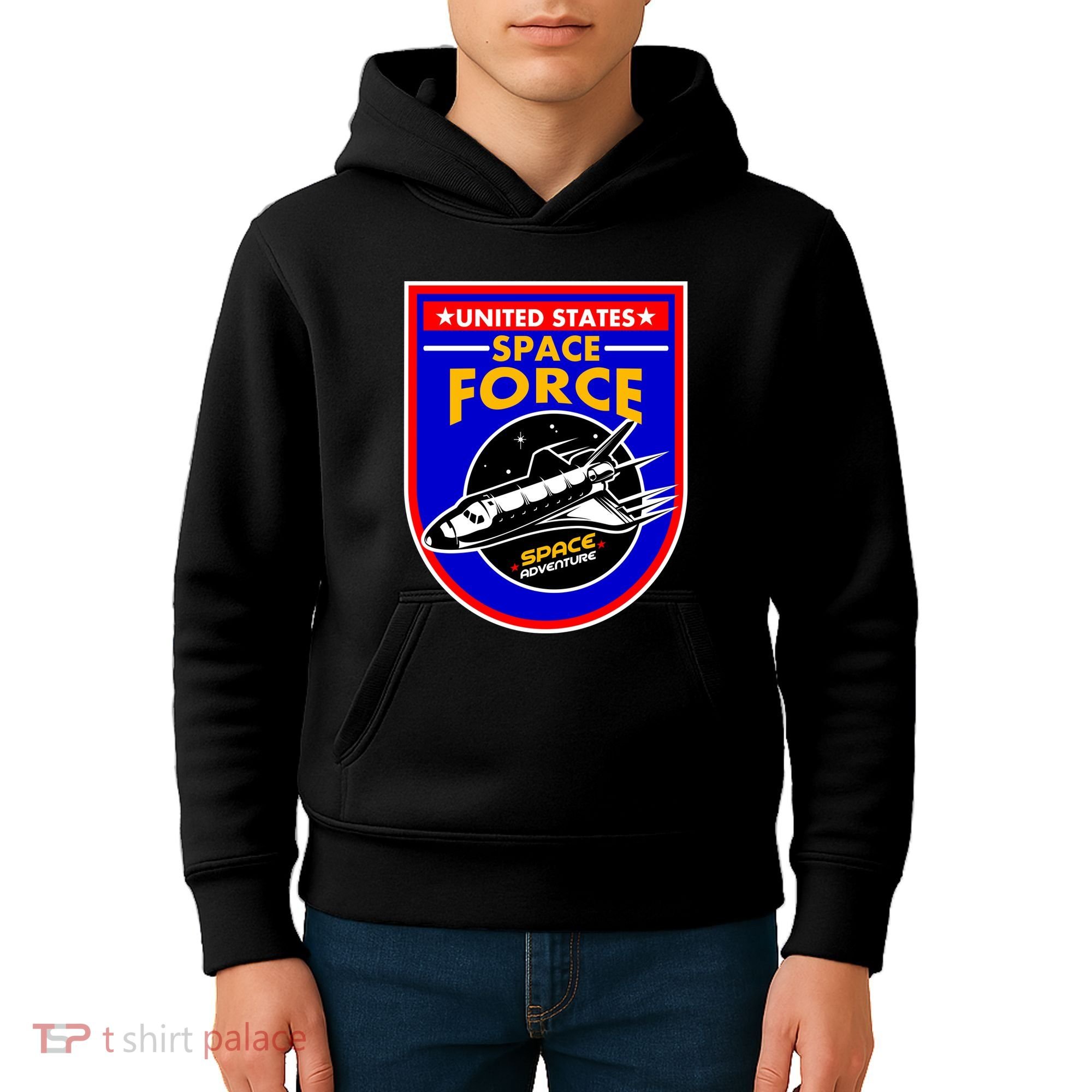 United States Space Force Adventure USSF Kids Hoodie