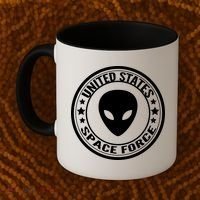 United States Space Force Alien Coffee Mug thumb 2