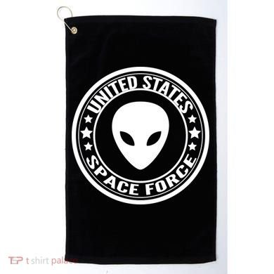 United States Space Force Alien Golf Towel