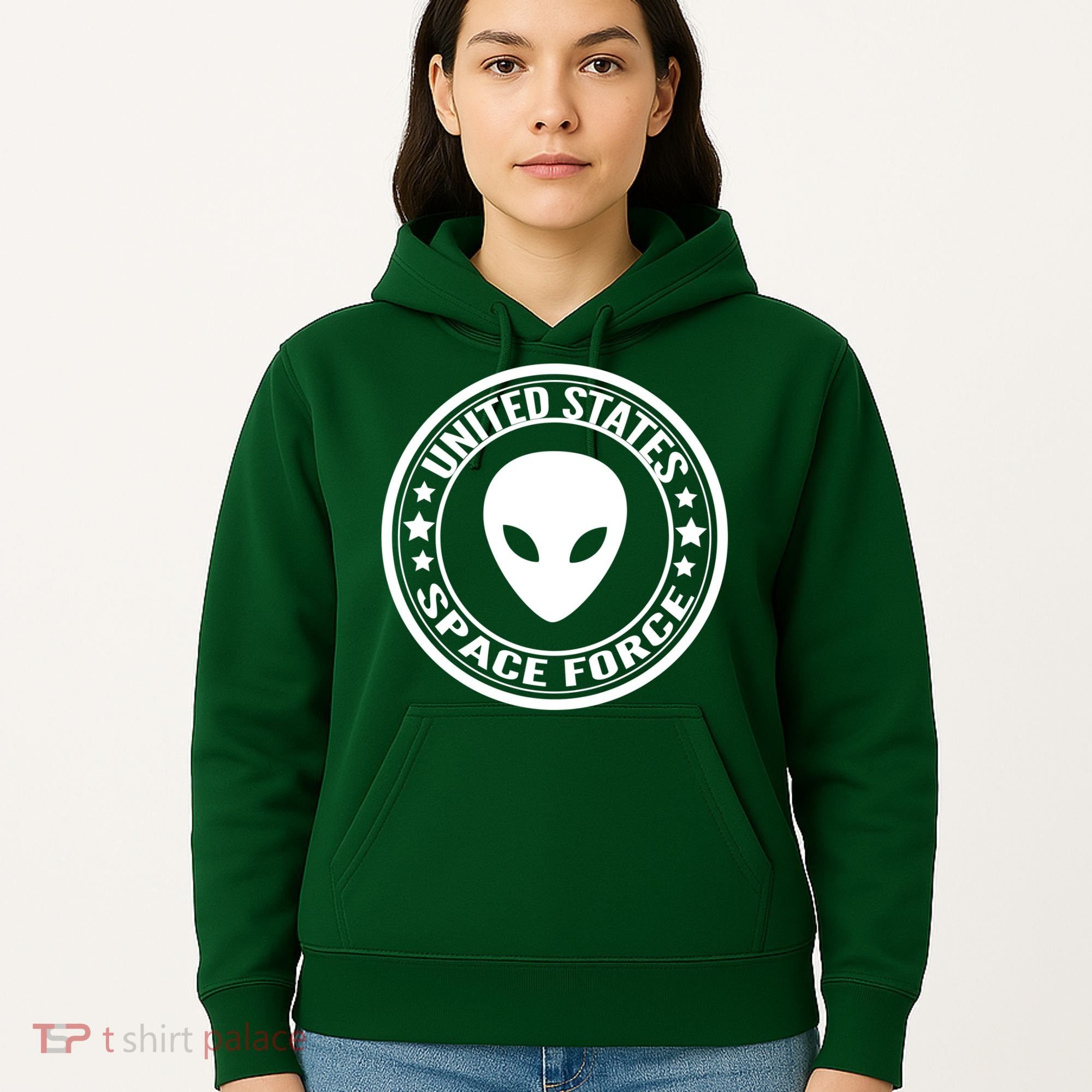 United States Space Force Alien Hoodie
