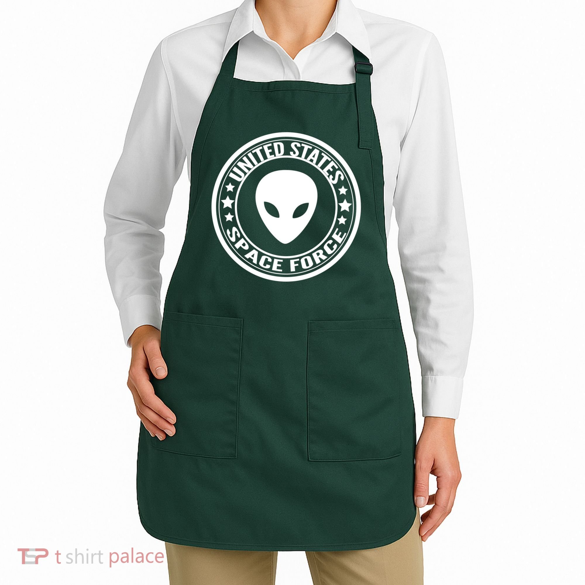 United States Space Force Alien Apron