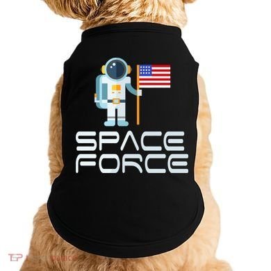 United States Space Force Astronaut Flag Doggie Tank