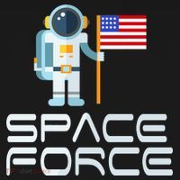 United States Space Force Astronaut Flag Backpack thumb 2
