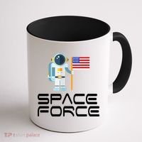 United States Space Force Astronaut Flag Coffee Mug thumb 1