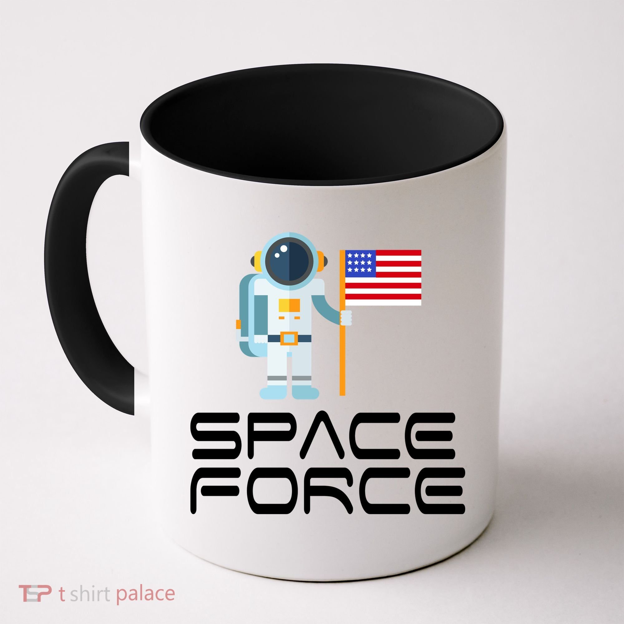 United States Space Force Astronaut Flag Coffee Mug