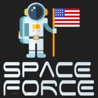 United States Space Force Astronaut Flag Beanie thumb 2