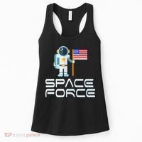United States Space Force Astronaut Flag Women's Tank Top thumb 0