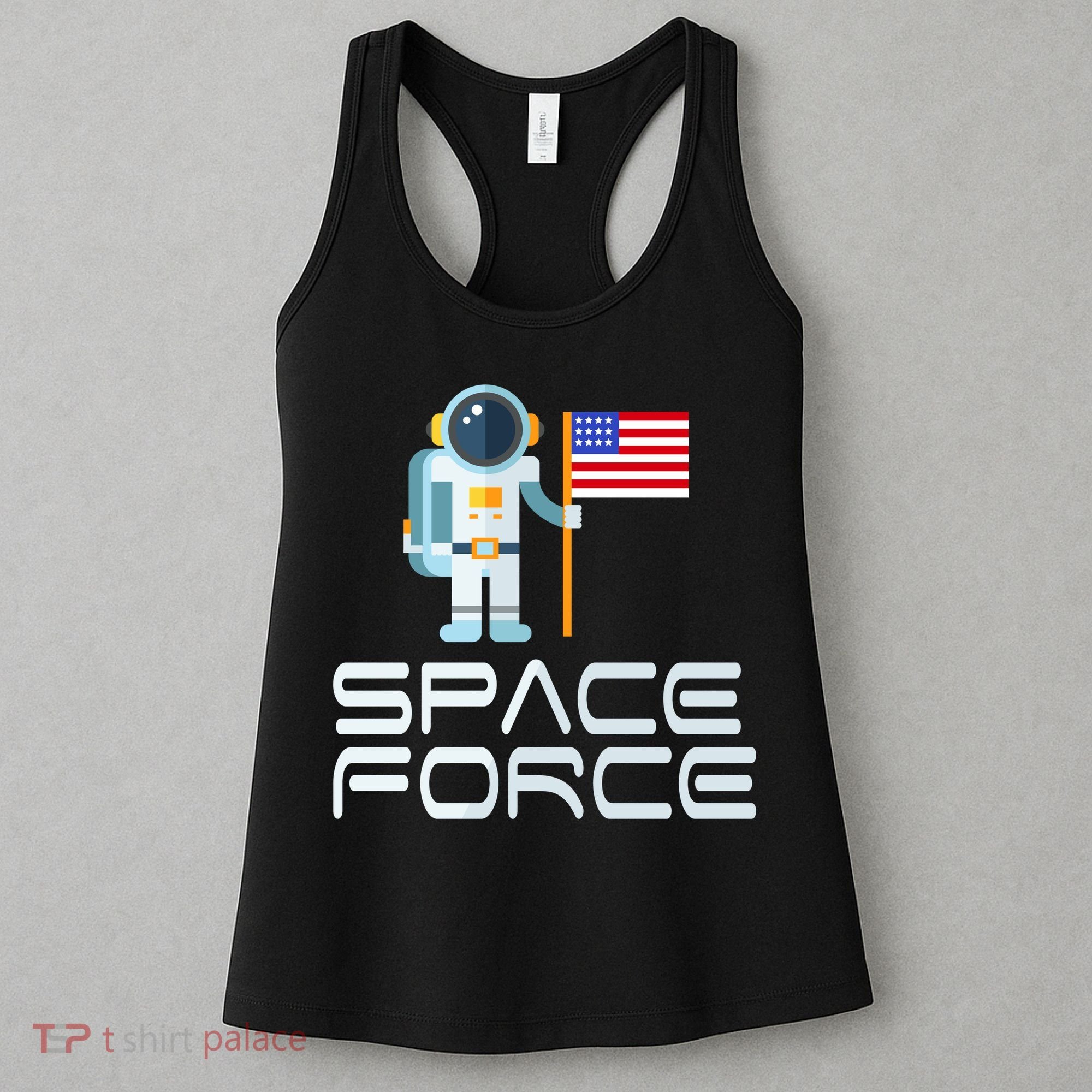 United States Space Force Astronaut Flag Women's Tank Top