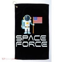 United States Space Force Astronaut Flag Golf Towel thumb 0