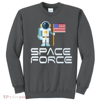 United States Space Force Astronaut Flag Sweatshirt