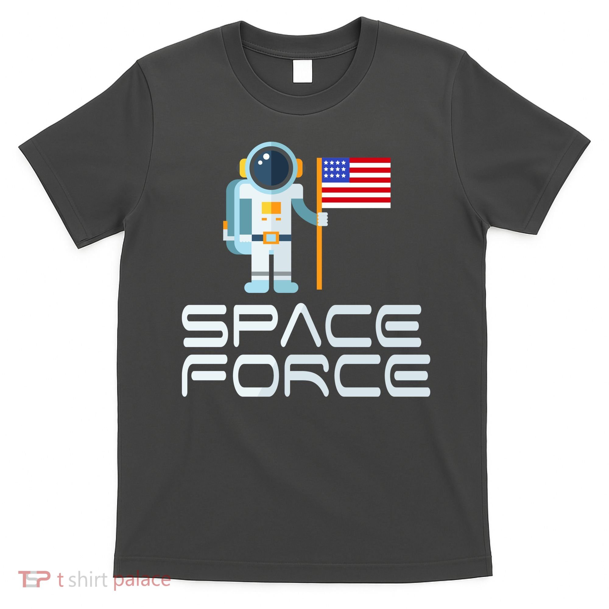 United States Space Force Astronaut Flag T-Shirt