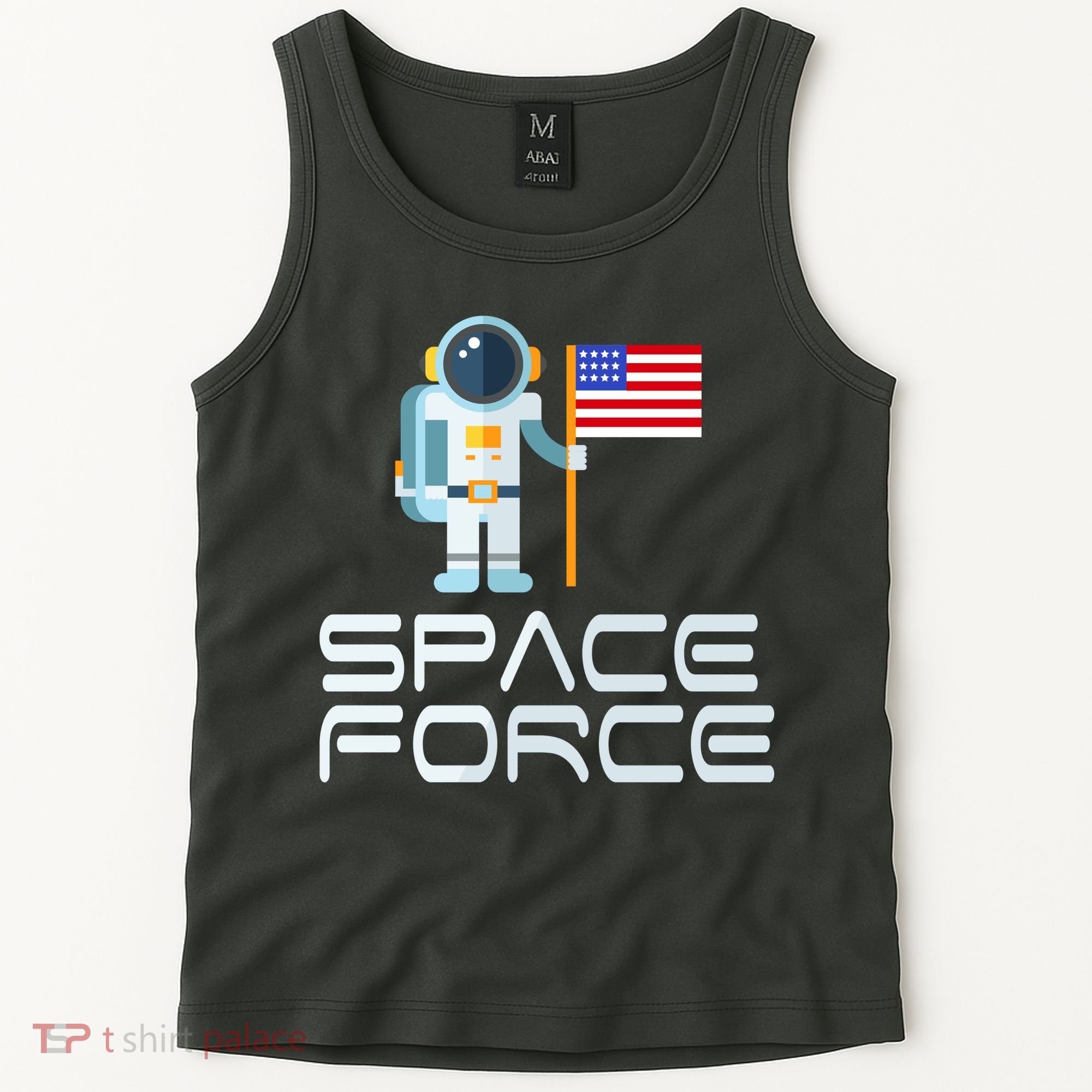 United States Space Force Astronaut Flag Tank Top