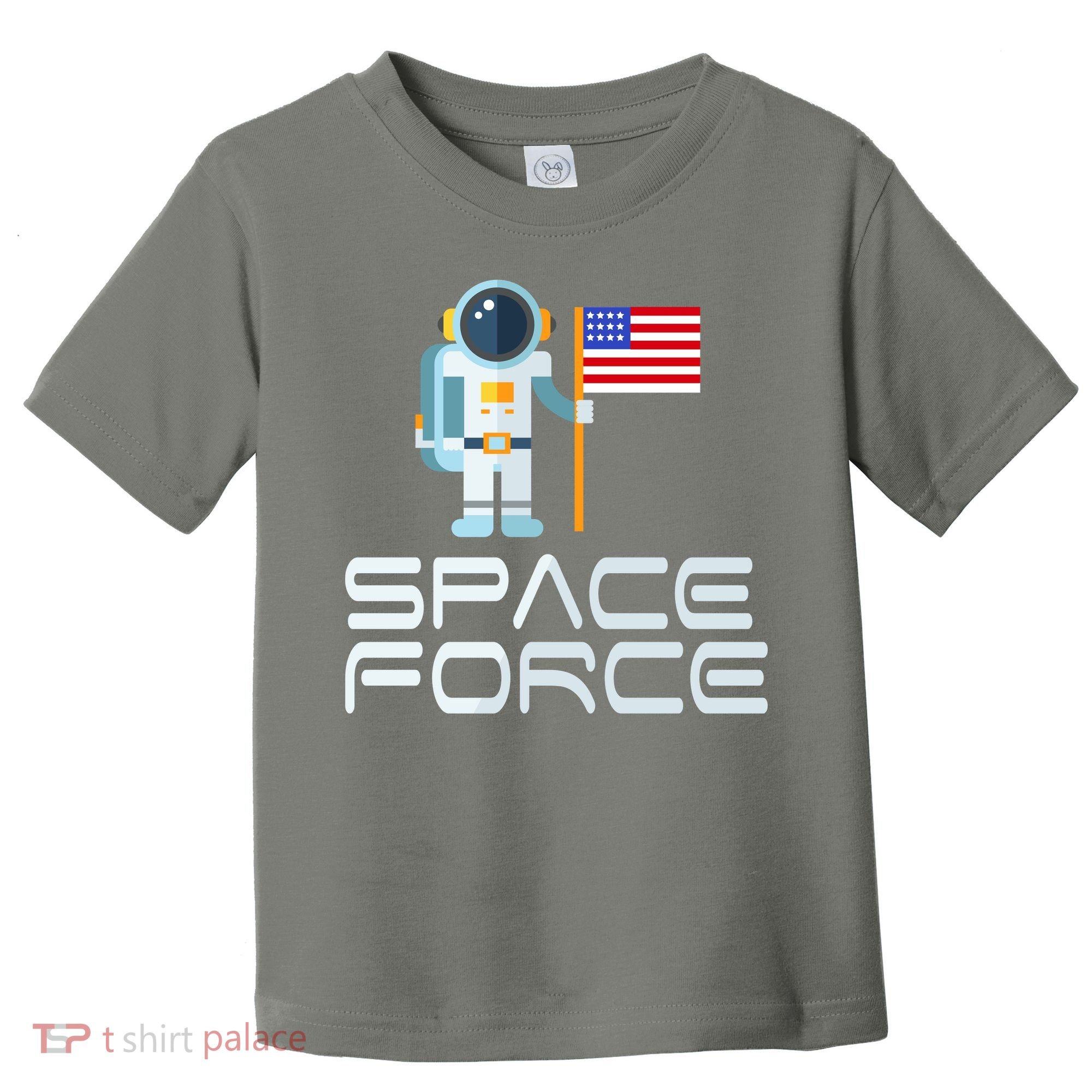 United States Space Force Astronaut Flag Toddler T-Shirt