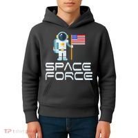 United States Space Force Astronaut Flag Kids Hoodie thumb 4