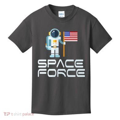 United States Space Force Astronaut Flag Kids T-Shirt