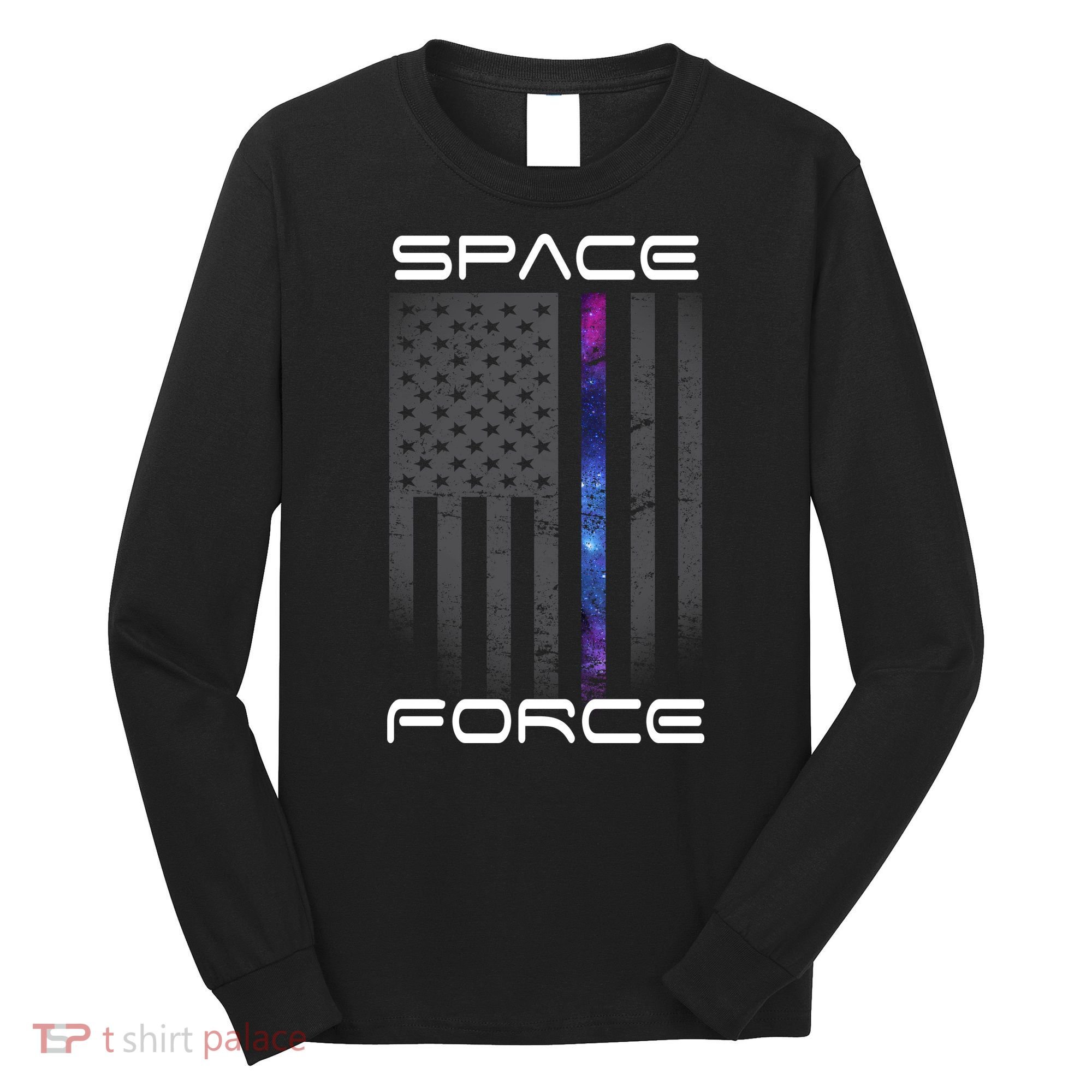 United States Space Force Flag Long Sleeve Shirt