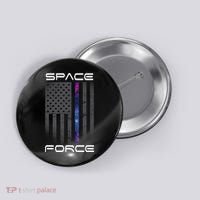 United States Space Force Flag Button thumb 0