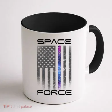 United States Space Force Flag Coffee Mug back