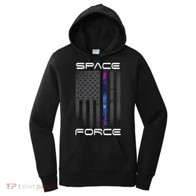 United States Space Force Flag Women's Hoodie