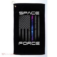 United States Space Force Flag Golf Towel thumb 0