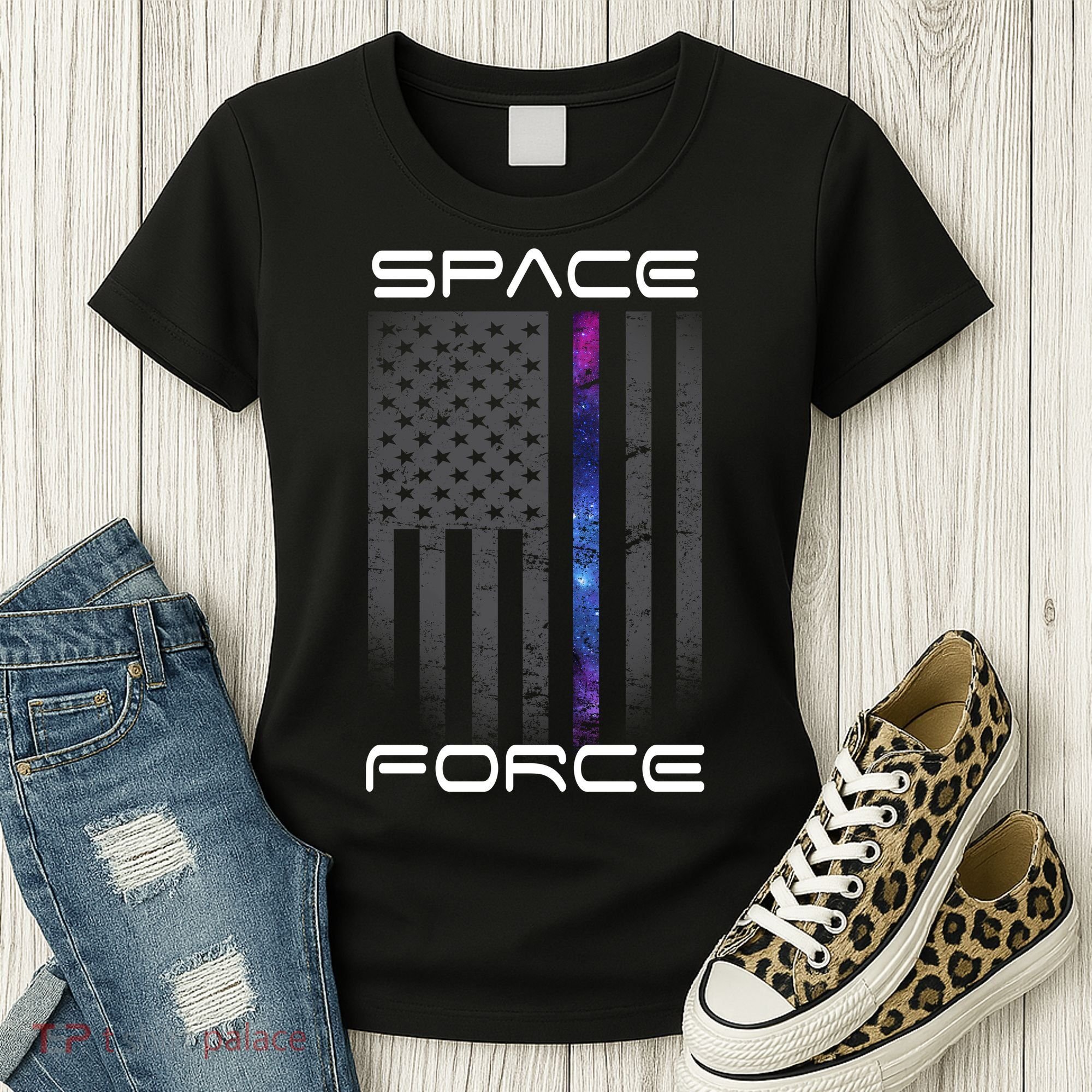 United States Space Force Flag Women's T-Shirt