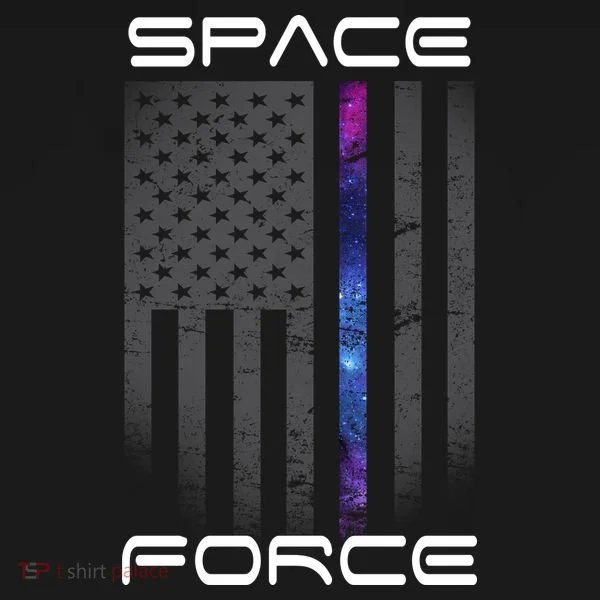 United States Space Force Flag Kids Hoodie