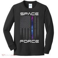 United States Space Force Flag Kids Long Sleeve Shirt thumb 0