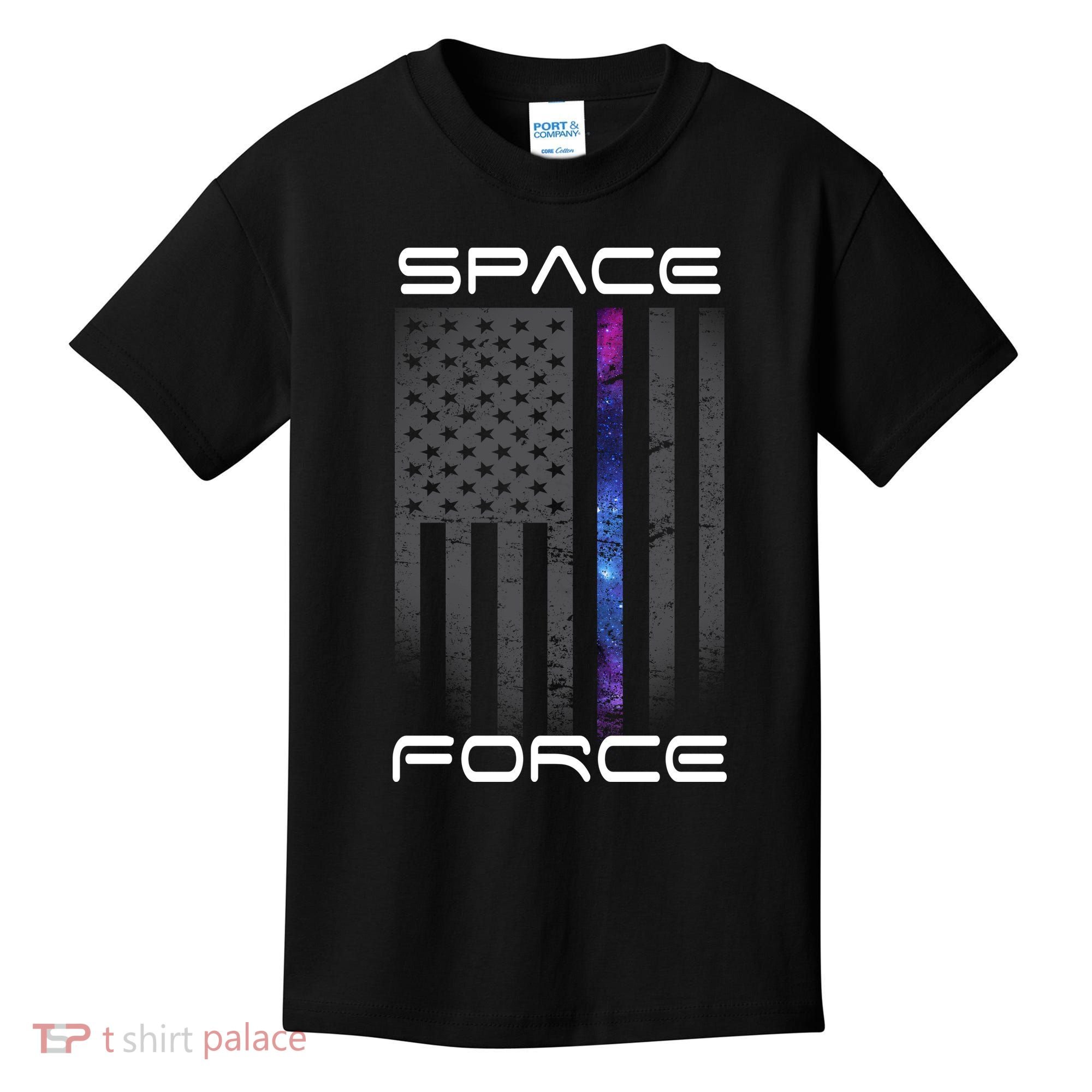 United States Space Force Flag Kids T-Shirt