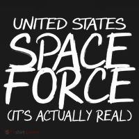 United States Space Force It's Actually Real Doggie Tank thumb 4