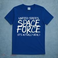 United States Space Force It's Actually Real T-Shirt thumb 5