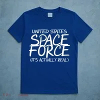 United States Space Force It's Actually Real T-Shirt thumb 5