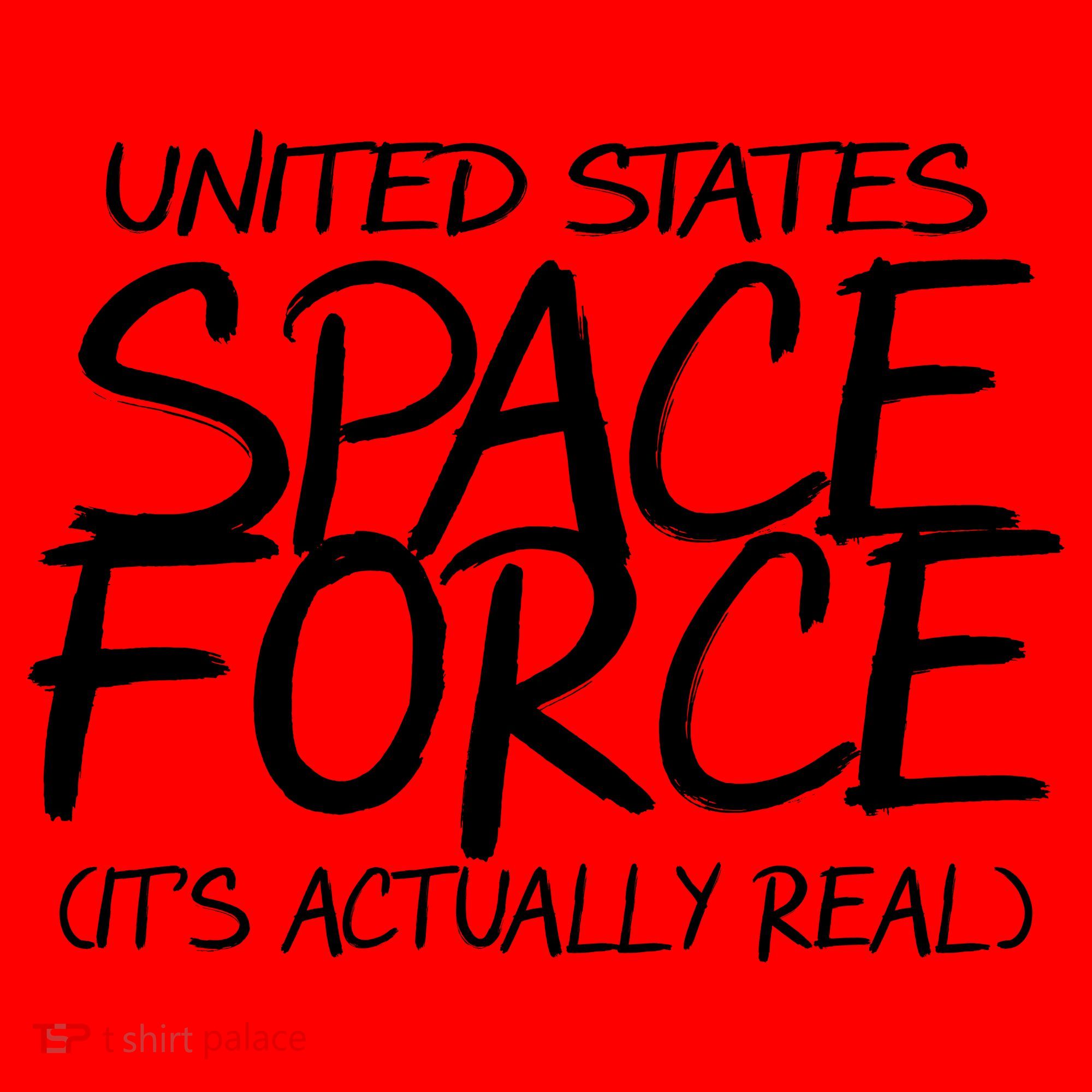 United States Space Force It's Actually Real Santa Hat