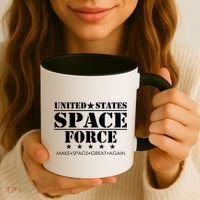 United States Space Force Make Space Great Again Coffee Mug thumb 3