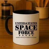 United States Space Force Make Space Great Again Coffee Mug thumb 4