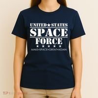 United States Space Force Make Space Great Again T-Shirt thumb 4