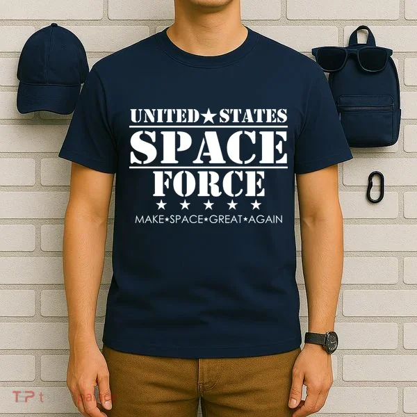 United States Space Force Make Space Great Again T-Shirt