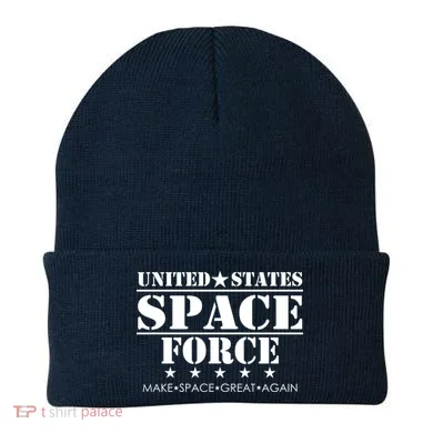 United States Space Force Make Space Great Again Beanie