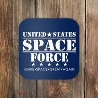 United States Space Force Make Space Great Again Coaster thumb 0