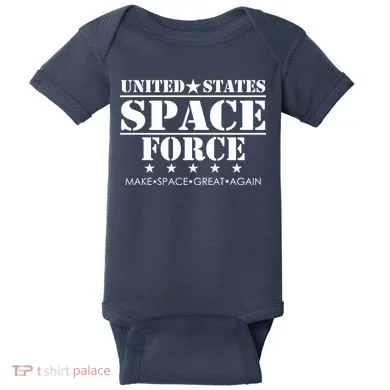 United States Space Force Make Space Great Again Baby Bodysuit