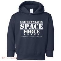 United States Space Force Make Space Great Again Toddler Hoodie thumb 0