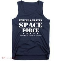United States Space Force Make Space Great Again Tank Top thumb 0