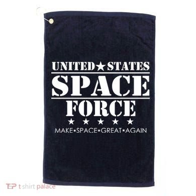 United States Space Force Make Space Great Again Golf Towel