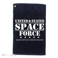 United States Space Force Make Space Great Again Golf Towel thumb 0