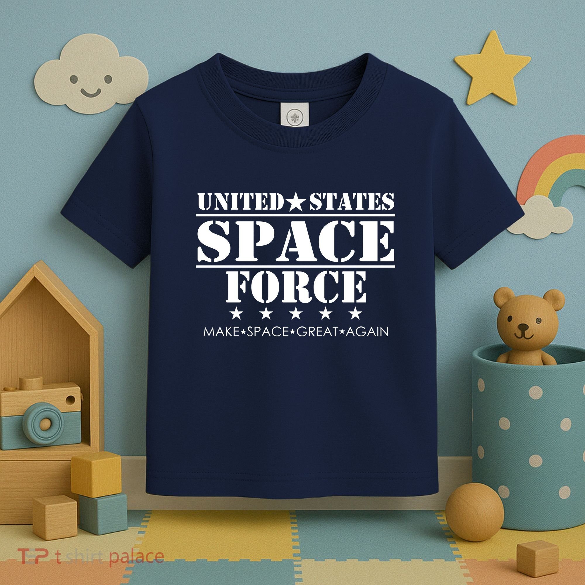 United States Space Force Make Space Great Again Toddler T-Shirt